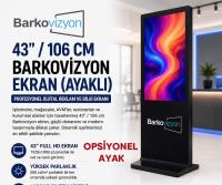43" 106 CM BARKOVİZYON EKRAN ANDROID WIFI